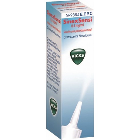 Sinex Sensi 0.5mg/ml Nebulizador 15 ml