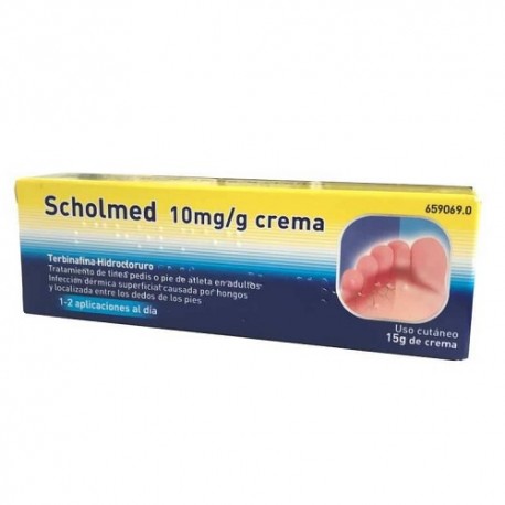 Scholmed 10 mg/g Crema 15g