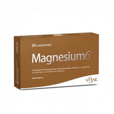 Vitae Magnesium6 20 Comprimidos
